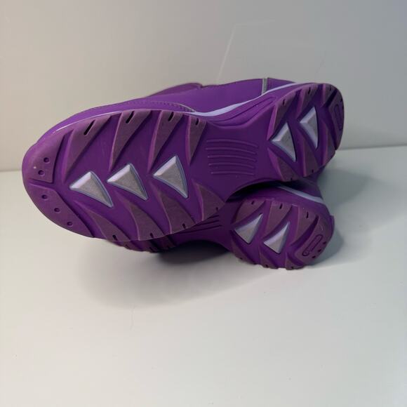 Lands End Girls Purple Waterproof Snow Boots Size 6M Youth Insulated Winter - Picture 6 of 9